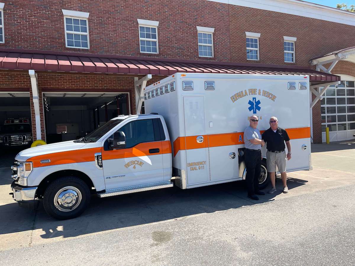 Ambulance Remount for Eufaula Fire Department Southern Emergency